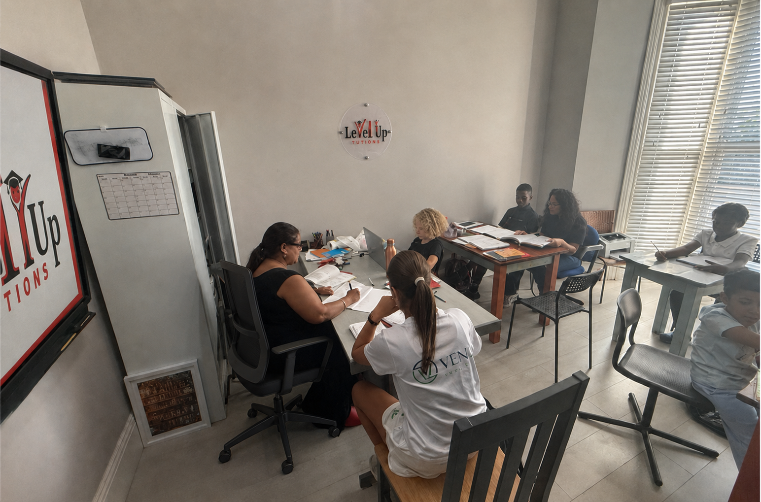 GCSE tuition class at Level Up Tuitions